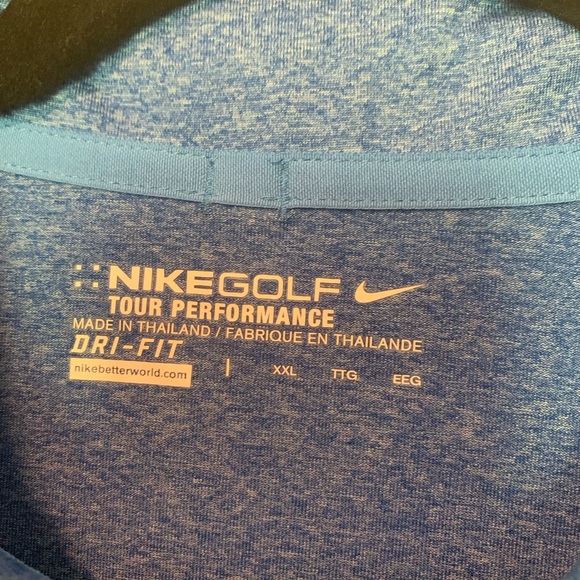 Dri-Fit NikeGolf Tour Performance Bay Point Resort Polo Sz XXL - Picture 5 of 5